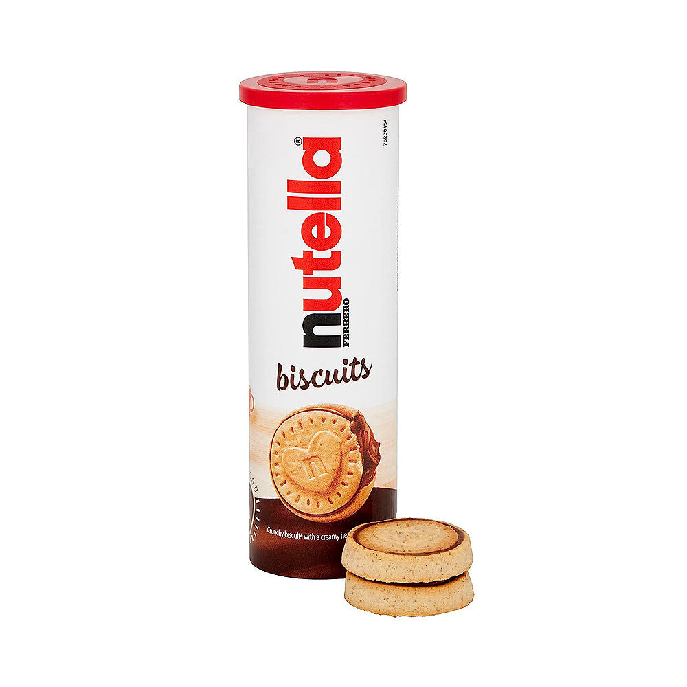 Nutella Biscuits Filled With Cocoa and Hazelnut Cream 166gr