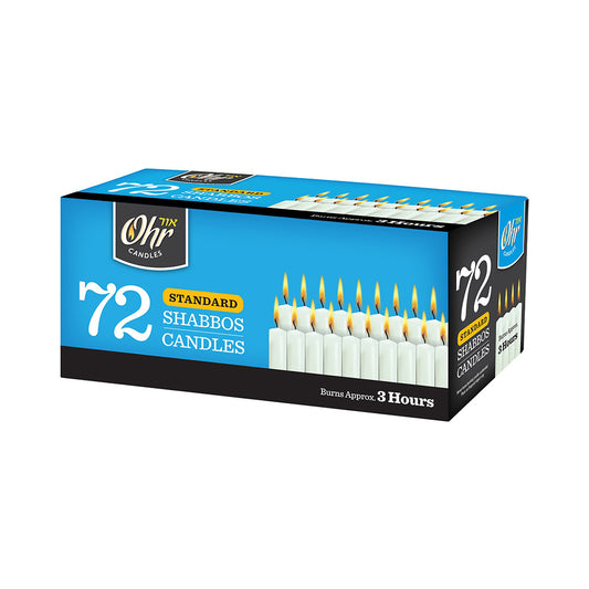 Ohr Candles 3 Hour 72 Shabbos candles