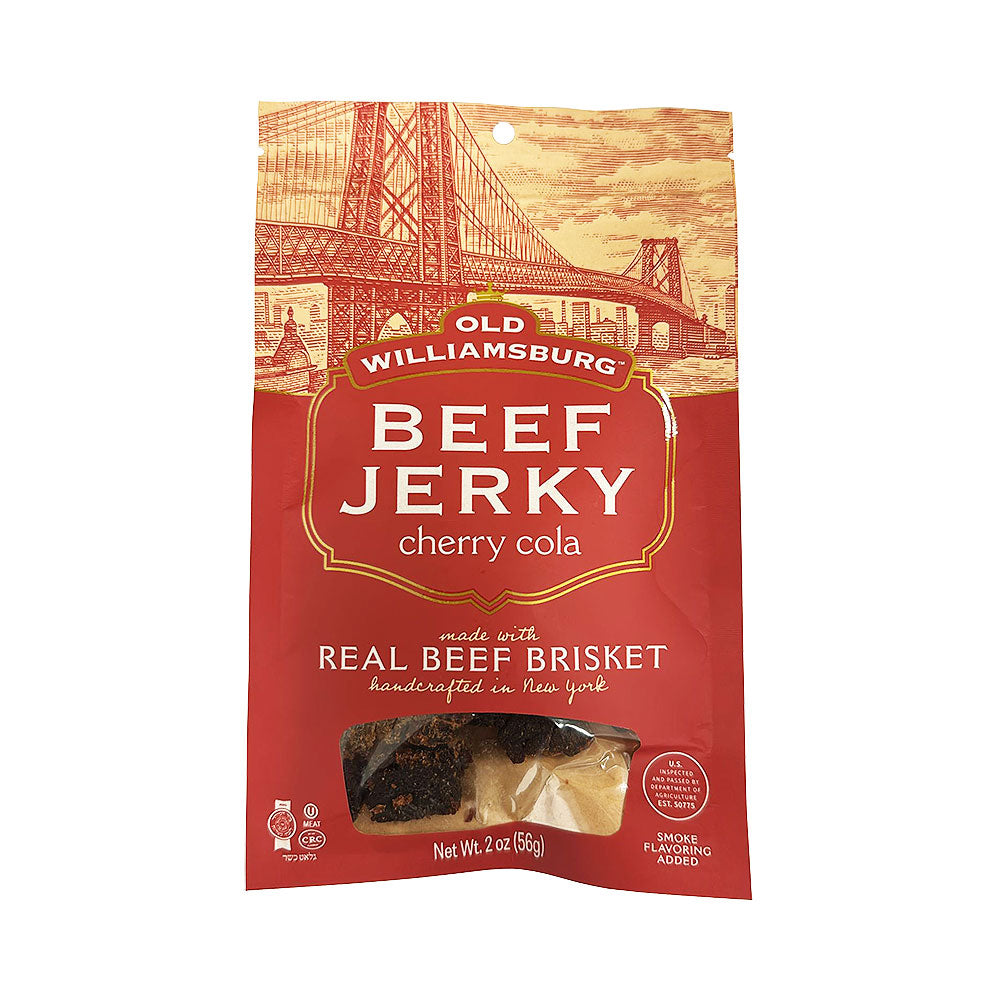 Old Williamsburg Cherry Cola Beef Jerky 2 oz