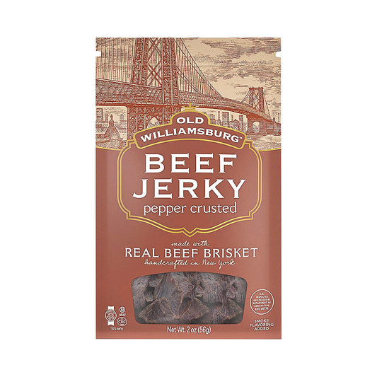 Old Williamsburg Pepper Crusted Beef Jerky 2 oz