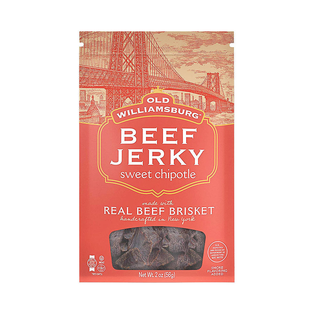 Old Williamsburg Sweet Chipotle Beef Jerky 2 oz