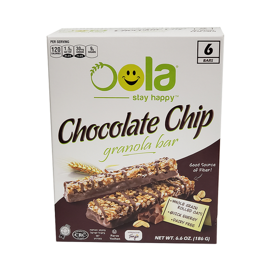 Oola Chocolate Chip Granola Bar 6.6 oz