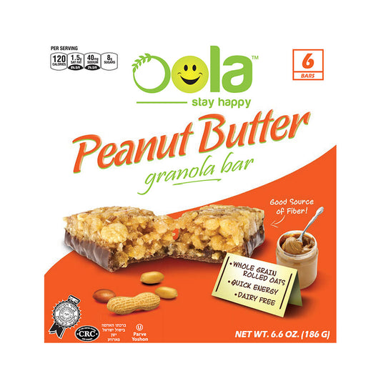 OoLa Peanut Butter Granola Bar 6.6 oz