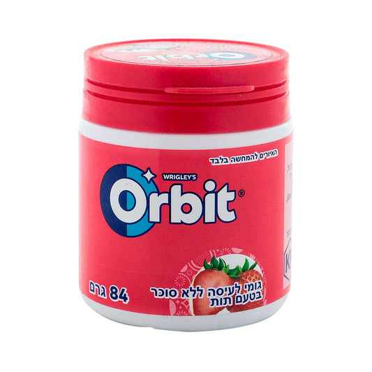Orbit Strawberry Gum in Jar 2.25oz