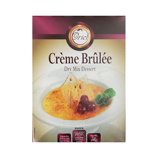 Oriel Creme Brulee Dry Mix Dessert 7 oz