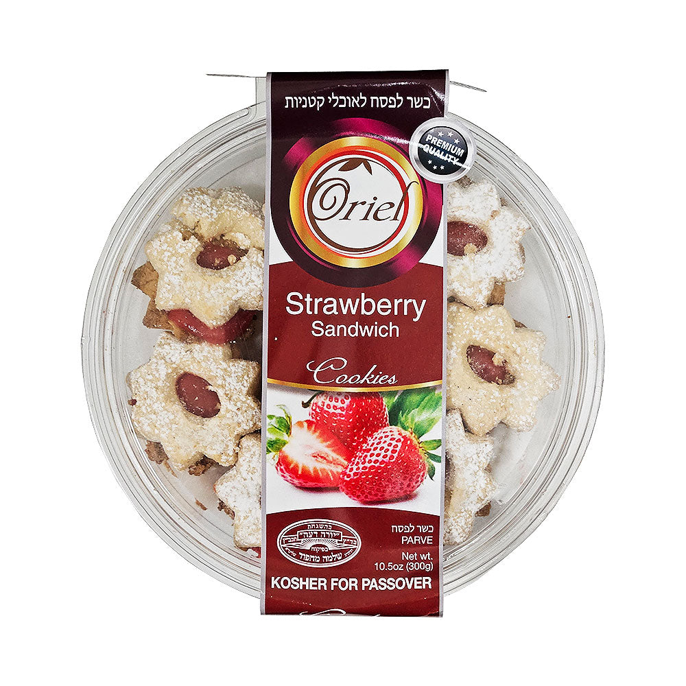 Oriel Strawberry Sandwich Cookies 300 gr