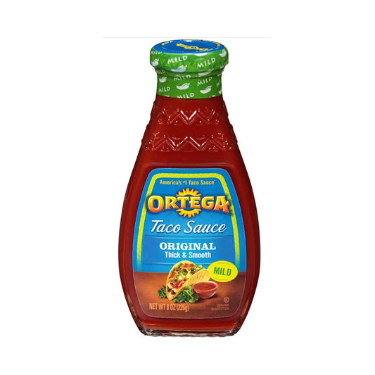 Ortega Mild Taco Sauce Original Thick &amp; Smooth 8 oz