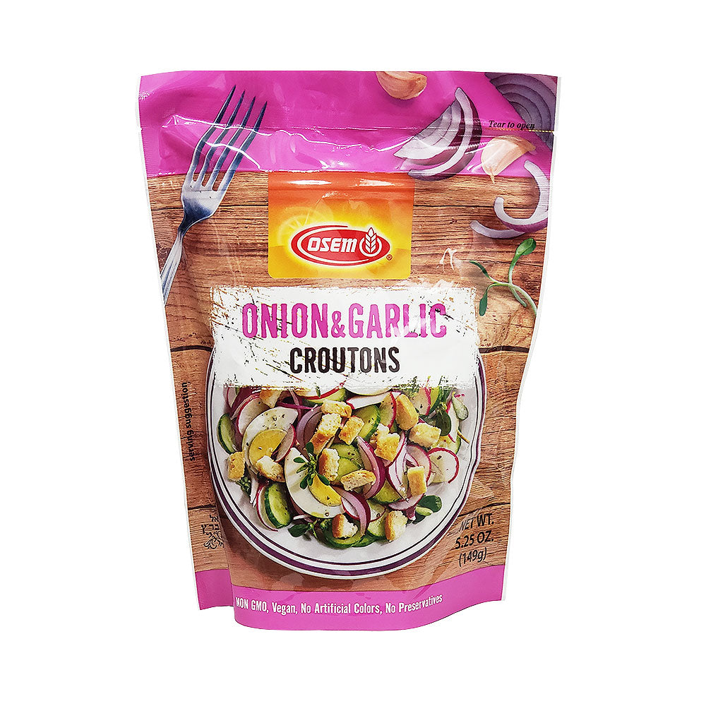 Osem Croutons Onion Garlic 5.25 oz