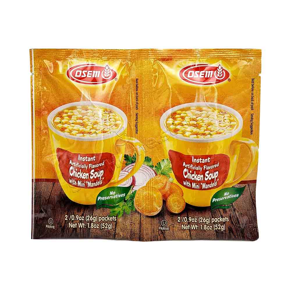 Osem Instant Chicken Soup With Mini Mandels 1.8 oz