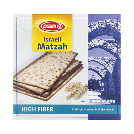 Osem Israeli High Fiber Matzah 10.5 oz