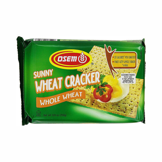 Osem Sunny Wheat Crackers Whole Wheat 8.8 oz