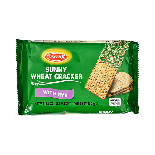 Osem Sunny Wheat Crackers With Rye 8.1 oz