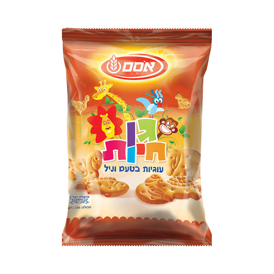 Osem Zoo Vanilla Flavored Cookies 8.8 oz