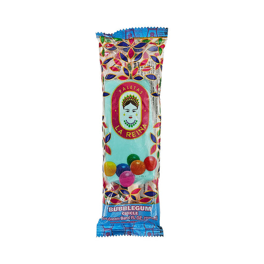 Paletas La Reina Bubblegum Chicle Ice Cream Bar 4 oz