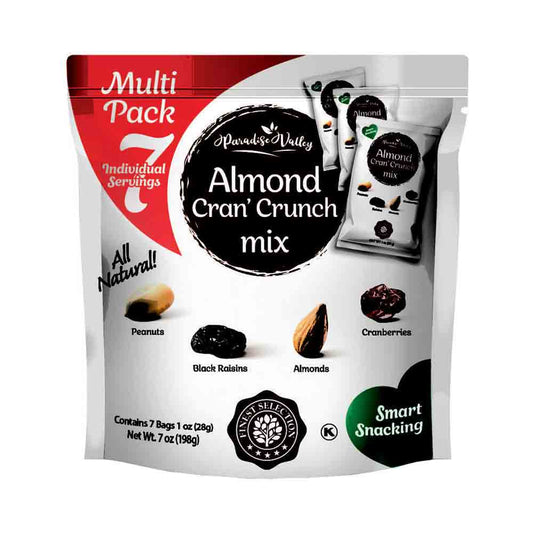 Paradise Valley Almond Cran' Crunch Mix 7 x 1 oz