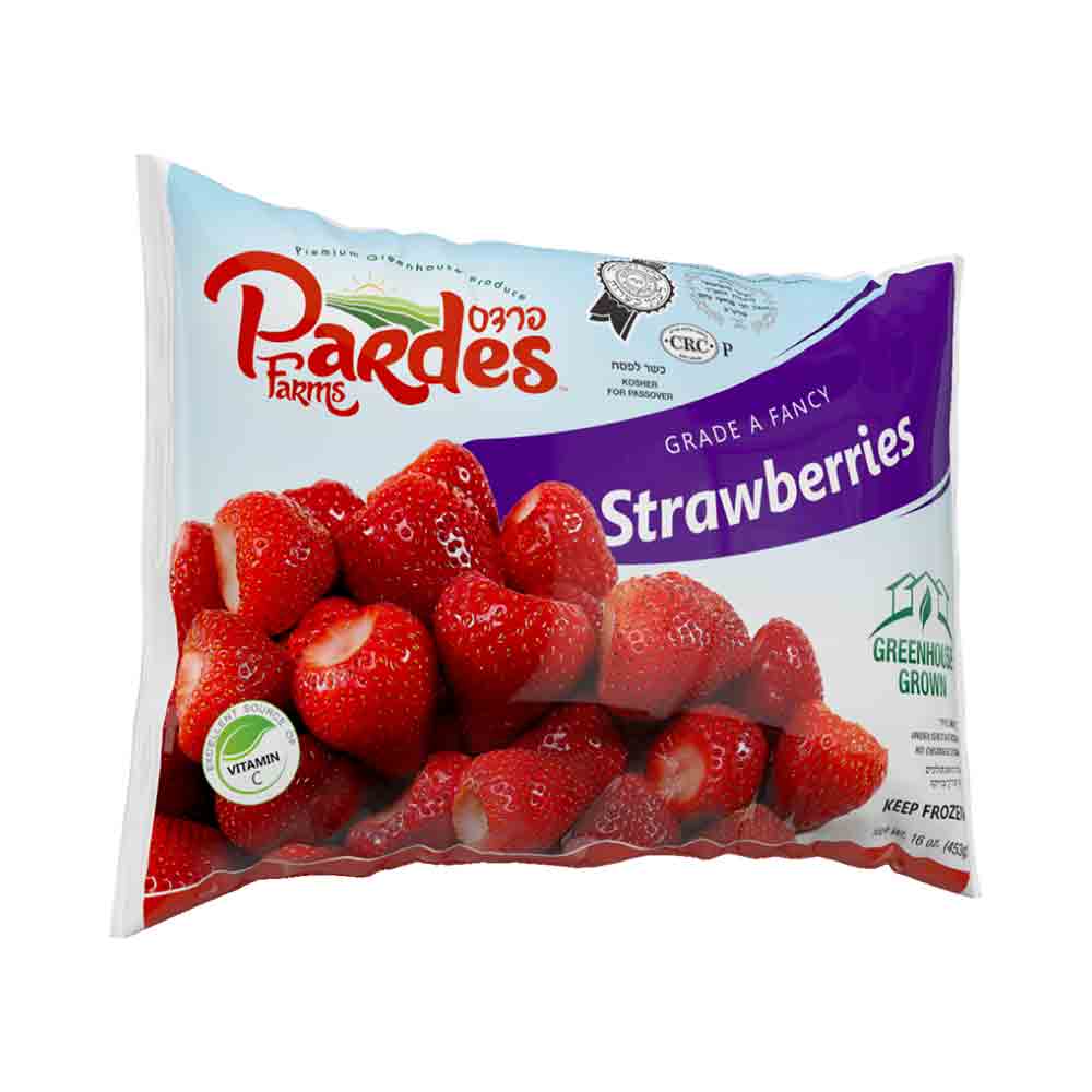 Pardes Farms Frozen Strawberry 16 oz