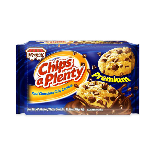 Paskesz Chips a Plenty Premium Chocolate Chip Cookies 13.72 oz