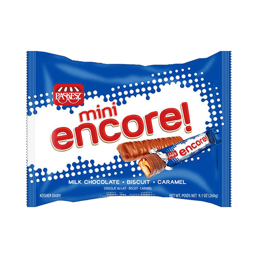 Paskesz Mini Encore Milk Chocolate Biscuit Caramel 9.01 oz