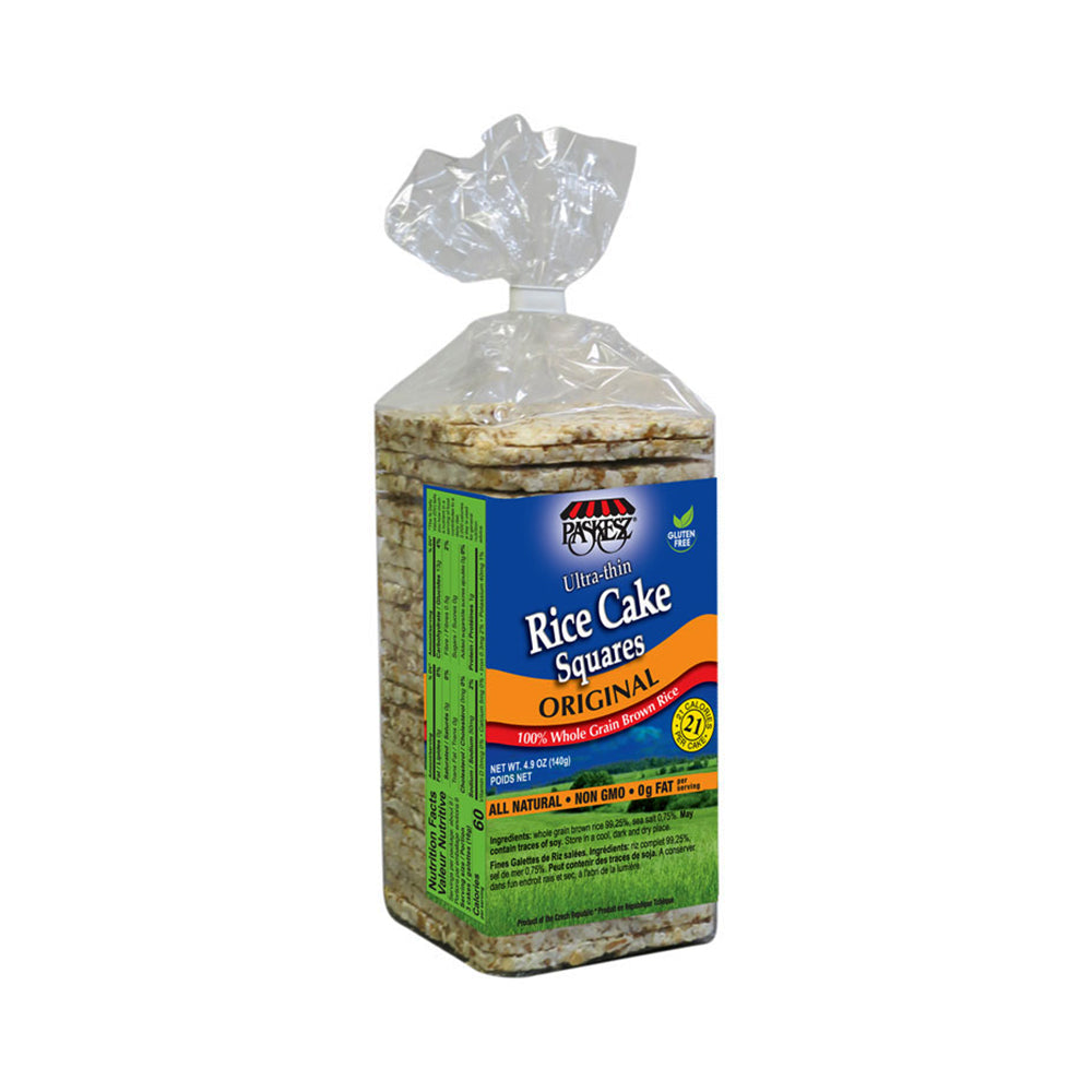 Paskesz Rice Cake Squares Original 4.9 oz