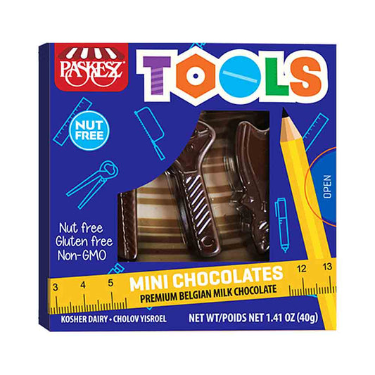 Paskesz Tools Mini Belgian Milk Chocolates 1.41 oz