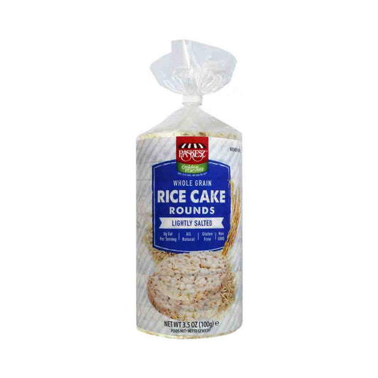 Paskesz Whole Grain Rounds Lightly Salted Rice Cakes 3.5 oz