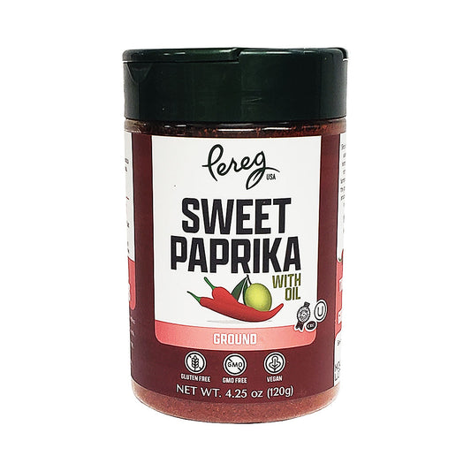 Pereg Ground Sweet Paprika With Oil 4.25 oz