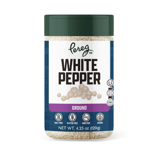 Pereg White Pepper  Ground 4.25 oz