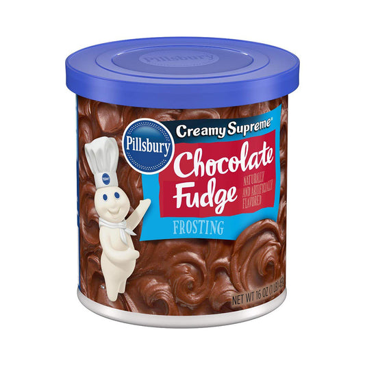 Pillsbury Creamy Supreme Chocolate Fudge Frosting 16 oz