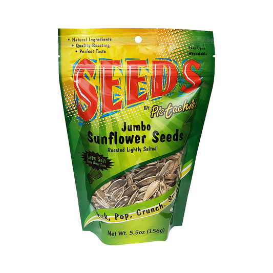 Pistachio Jumbo Sunflower Seeds Roasted Lightly Salted 5.5oz