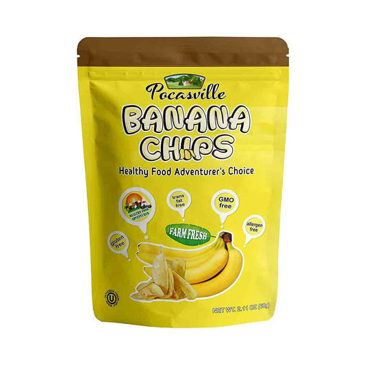 Pocasville Banana Chips 2.11 oz