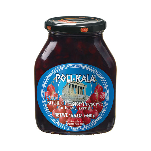 Poli Kala Pitted Sour Cherry Preserve 15.5 oz