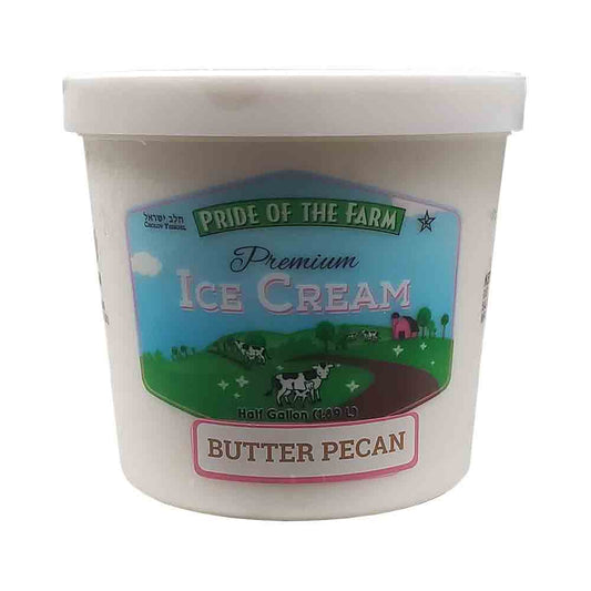 Pride Of The Farm Butter Pecan Ice Cream 64 fl