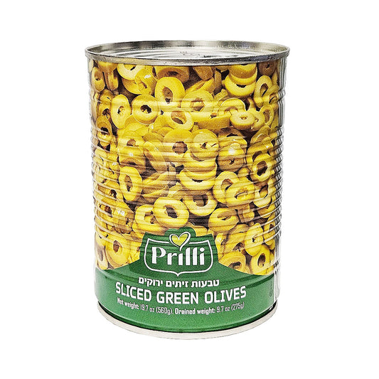 Prilli Sliced Green Olives 9.7 oz