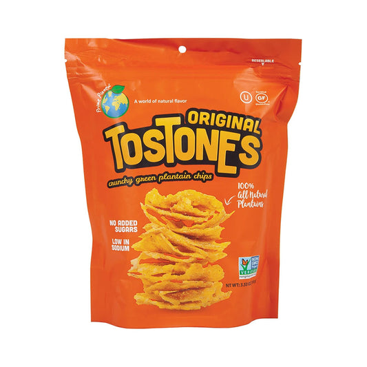 Prime Planet Tostones Plantain Chips Original 3.53 oz