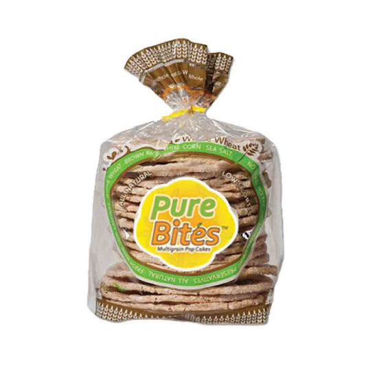 Pure Bites Multigrain Pop Cakes Whole Wheat 2.64 oz