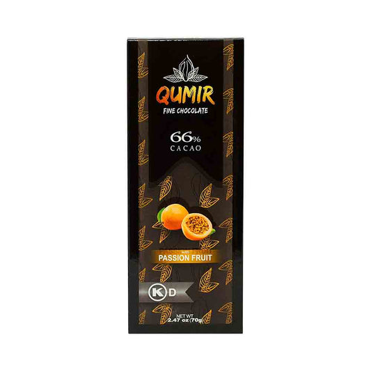 Oumir Dark Chocolate Bar With Passion Fruit 2.47 oz