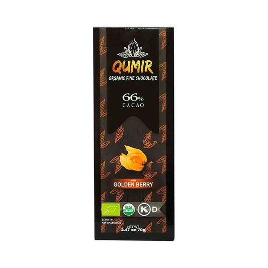Qumir Organic Dark Chocolate With Golden Berry 2.47 oz