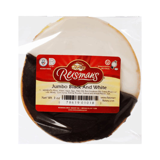 Reisman's Jumbo Black And White 3 oz