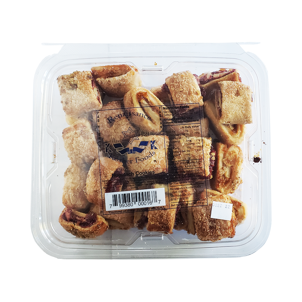 Renaissance Rugelach Cookies 12oz