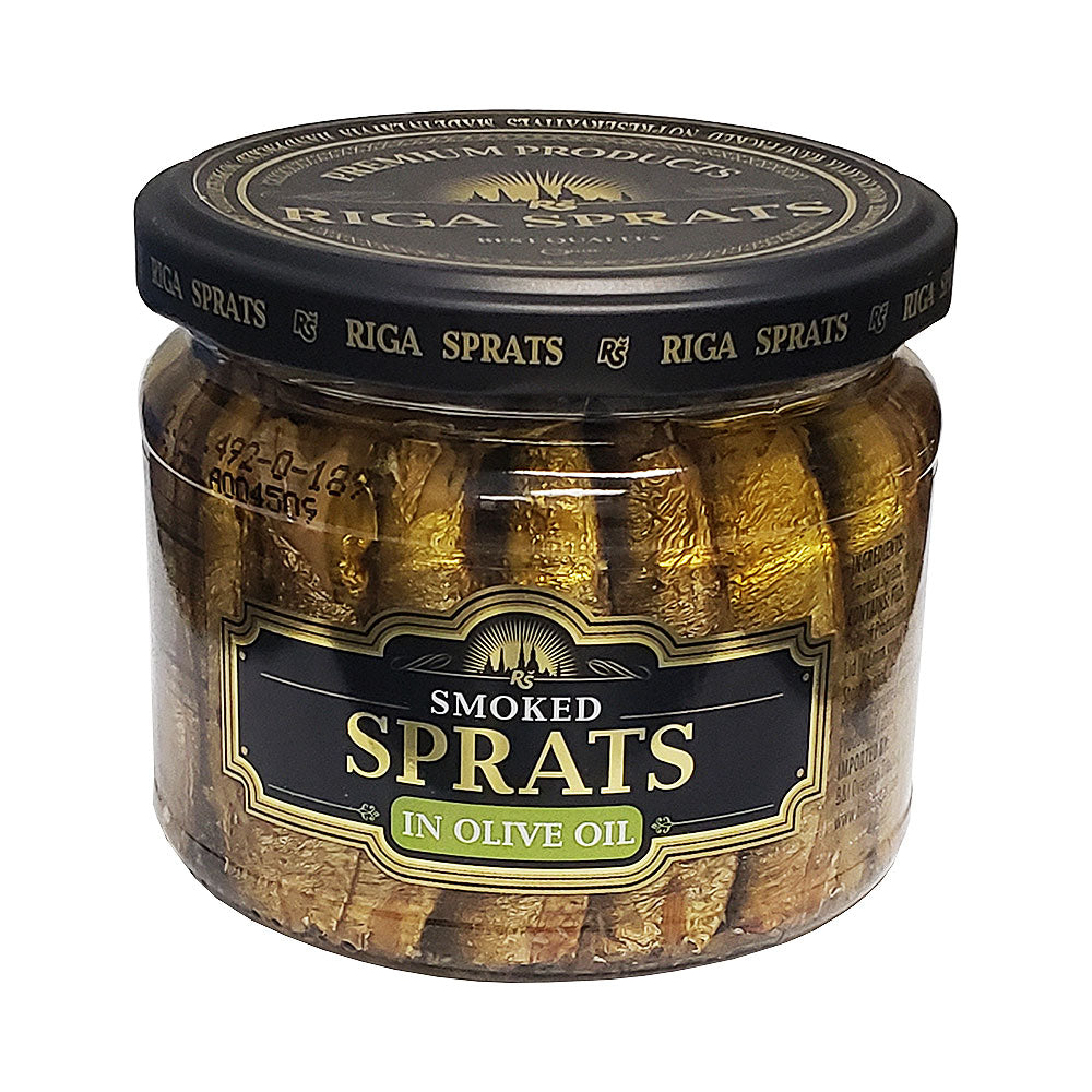 Riga Smoked Sprats in Olive Oil 250 gr