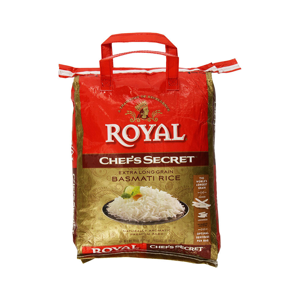 Royal Chef's Secret Basmati Rice 10 lbs