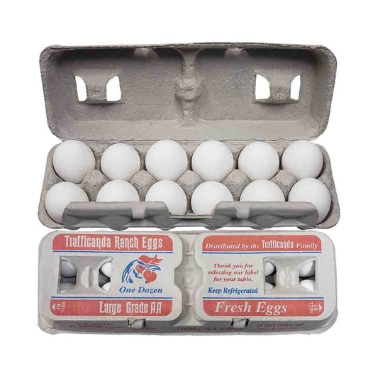 Trafficanda Ranch Eggs Large AA 12ct