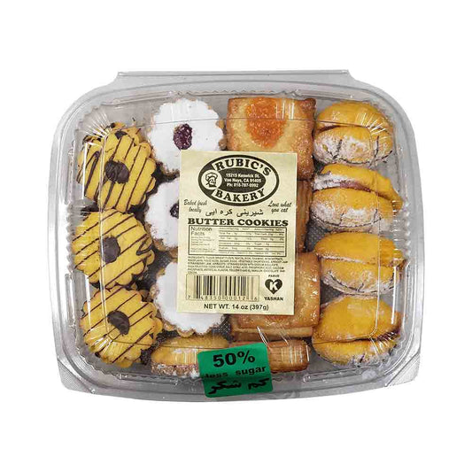 Rubic's Bakery Butter Cookies Parve 14 oz