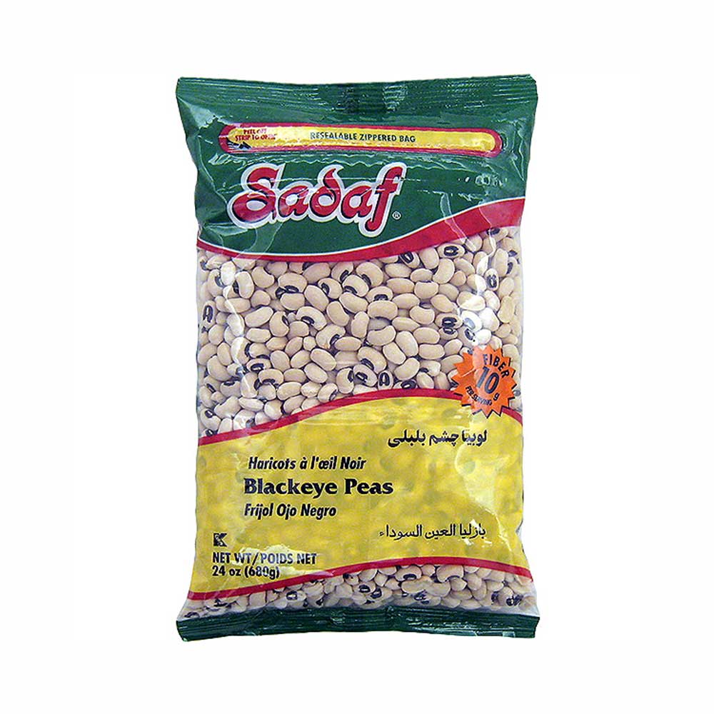 Sadaf Black Eye Peas 24 oz