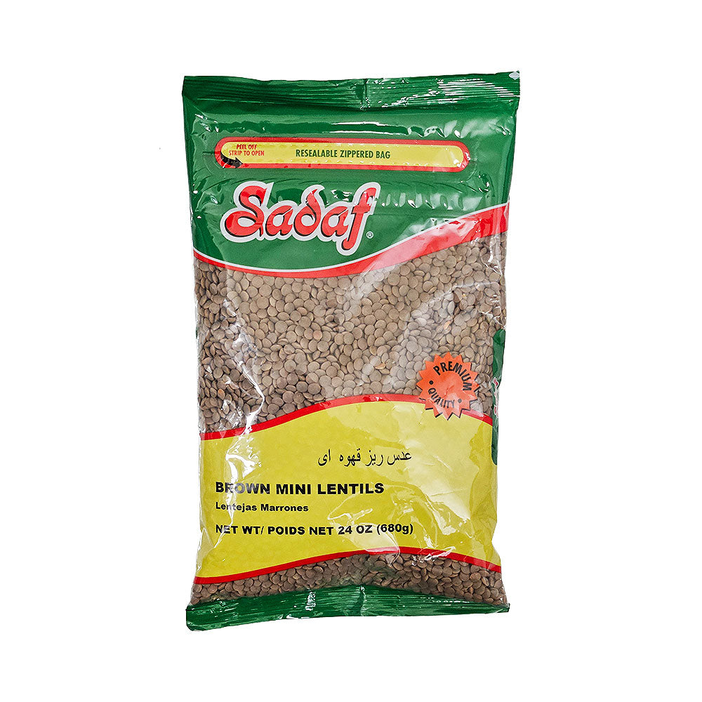 Sadaf Brown Mini Lentils 24 oz