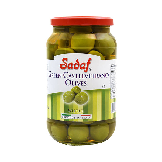 Sadaf Green Castelvetrano whole olives 12 oz