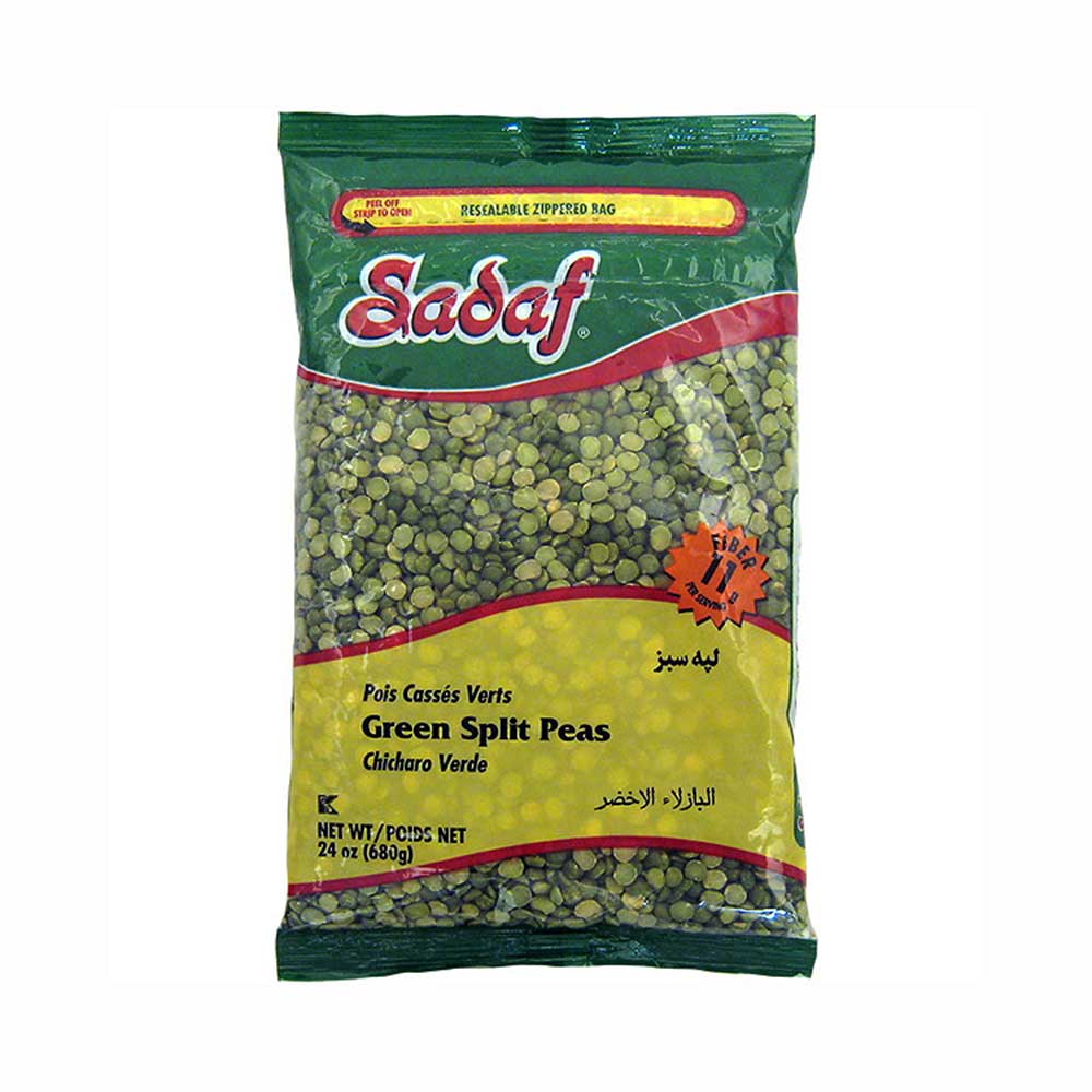 Sadaf Green Split Peas 24 oz