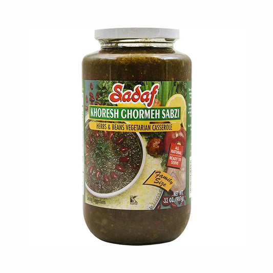 Sadaf Khoresh Ghormeh Sabzi Herbs and Beans Vegetarian Casserole 32 oz
