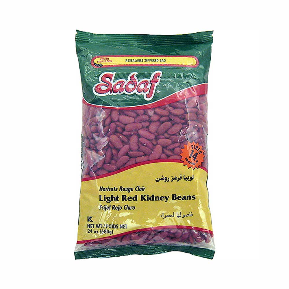 Sadaf Light Red Kidney Beans 24 oz