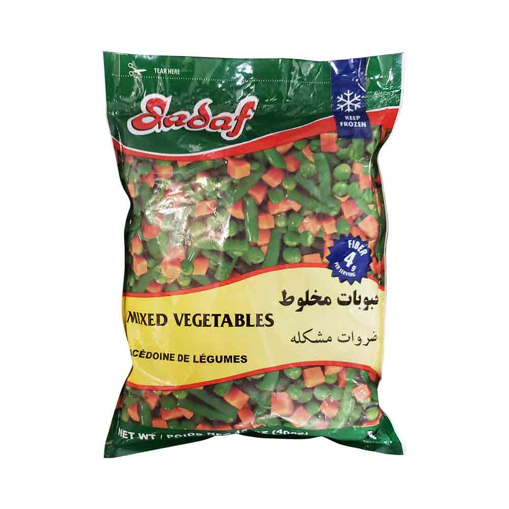 Sadaf Frozen Mixed Vegetables 14 oz